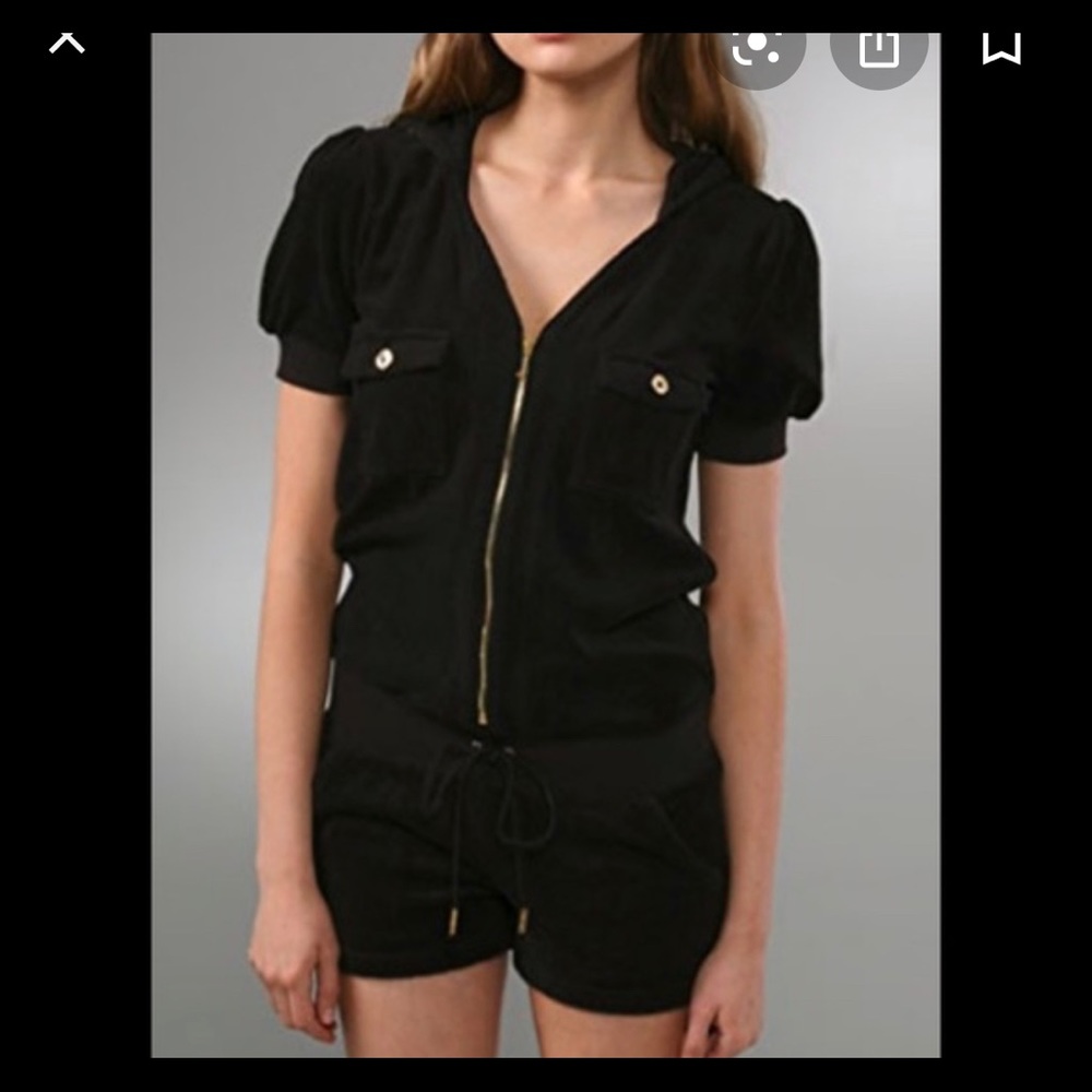 Juicy Couture Hooded Terry Jumper